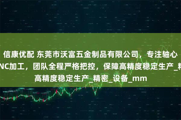 信康优配 东莞市沃富五金制品有限公司,专注轴心机加工与5轴CNC加工,团队全程严格把控,保障高精度稳定生产_精密_设备_mm